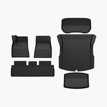 Load image into Gallery viewer, Model 3 2024 Highland Interior Liners Pack - Seat Floor &amp; Front &amp; Rear Truck Liners - 6 Pcs - Tesla Maison