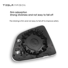 Load image into Gallery viewer, 800R Wide Angle Side Replacement Anti-Dazzle Mirror for Tesla Model Y -White---Tesla Maison