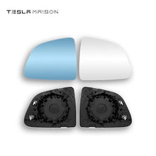 Load image into Gallery viewer, 800R Wide Angle Side Replacement Anti-Dazzle Mirror for Tesla Model Y -White---Tesla Maison