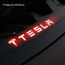 Load image into Gallery viewer, Acrylic Rear Window Brake Light Sticker for Tesla Model 3 ----Tesla Maison