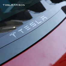Load image into Gallery viewer, Acrylic Rear Window Brake Light Sticker for Tesla Model 3 ----Tesla Maison