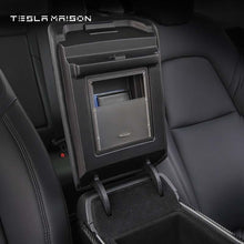 Load image into Gallery viewer, Armrest Box Storage for Small Items with Hidden Design -Transparent---Tesla Maison