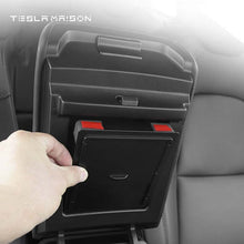 Load image into Gallery viewer, Armrest Box Storage for Small Items with Hidden Design -Transparent---Tesla Maison