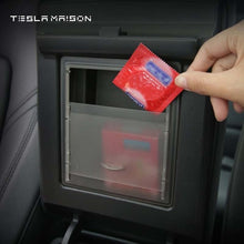 Load image into Gallery viewer, Armrest Box Storage for Small Items with Hidden Design -Transparent---Tesla Maison