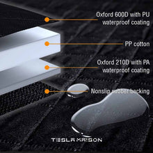 Load image into Gallery viewer, Car Rear Back Waterproof Hammock Style Seat Safety Pad -All Black---Tesla Maison