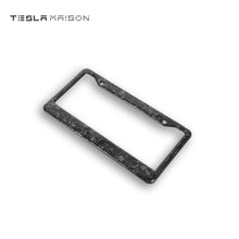 Load image into Gallery viewer, Carbon Fiber License Plate Frame - Protect Your Plate - Fit for Tesla Model 3YXS ----Tesla Maison
