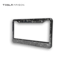 Load image into Gallery viewer, Carbon Fiber License Plate Frame - Protect Your Plate - Fit for Tesla Model 3YXS ----Tesla Maison
