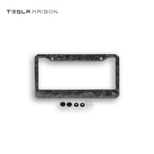 Load image into Gallery viewer, Carbon Fiber License Plate Frame - Protect Your Plate - Fit for Tesla Model 3YXS ----Tesla Maison