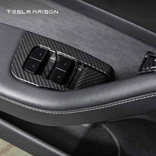 Load image into Gallery viewer, Carbon Fiber Window Lifter Switch Buttons for Tesla Model 3/Y - 14PCS -14pcs 2017-2020---Tesla Maison