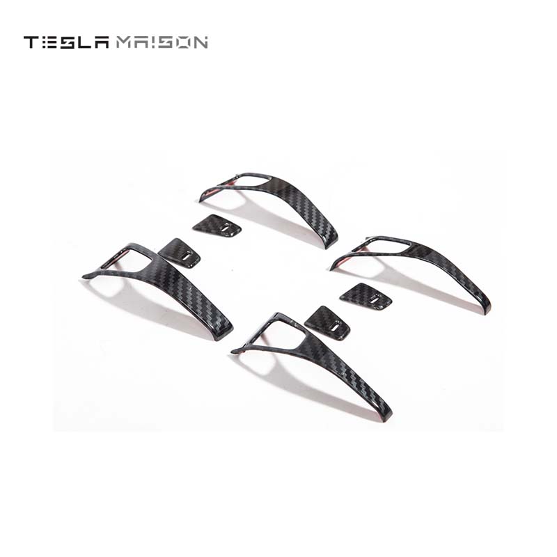 Carbon Fiber Window Lifter Switch Buttons for Tesla Model 3/Y - 14PCS -14pcs 2017-2020---Tesla Maison