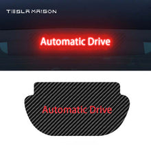 Load image into Gallery viewer, Customized High Mount Brake Projection Board for Tesla Model Y -F. Automatic Drive-Tesla Model Y--Tesla Maison