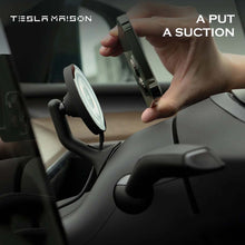 Load image into Gallery viewer, Magnetic Mobile Phone Mount Wireless Charging for Tesla Model 3/Y ----Tesla Maison