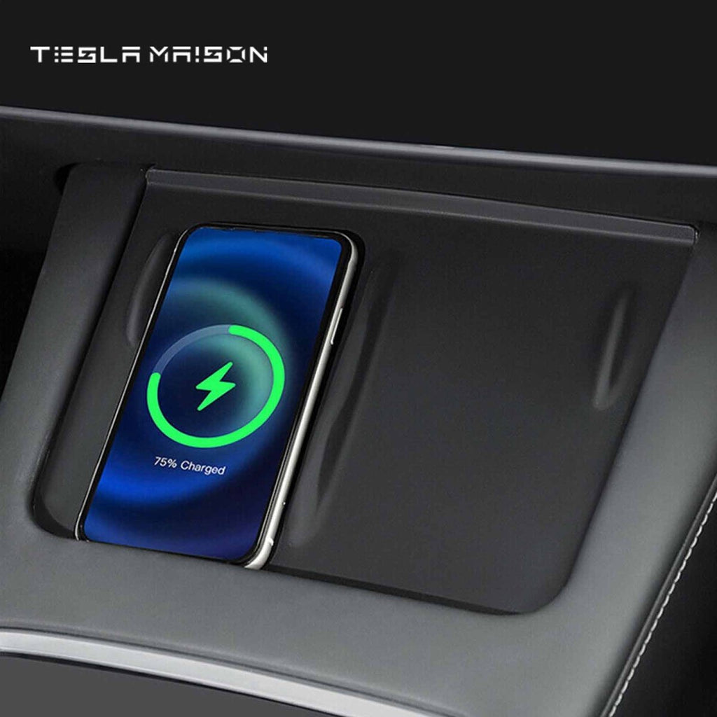 Model 3/Y Central Control Wireless Charging Anti-Slip Silicone Mat -Tesla Model 3/Y---Tesla Maison