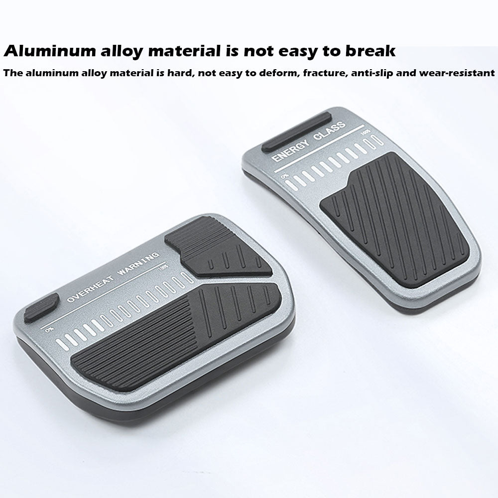 Performance Pedals For Tesla Model 3/Y Non-Slip Metal Accelerator Brake Pedal Cover -Gray-Tesla Model Y & Tesla Model 3--Tesla Maison