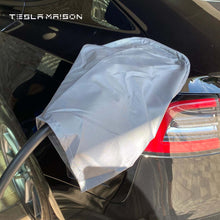 Load image into Gallery viewer, Rainproof Cloth for Charging Port - Protect Your Vehicle from All Weather Conditions ----Tesla Maison