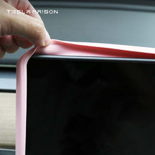 Load image into Gallery viewer, Silicone Central Screen Frame Protector for Tesla Model 3 &amp; Tesla Model Y -Pink-Tesla Model 3 &amp; Tesla Model Y--Tesla Maison