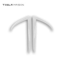 Load image into Gallery viewer, Tesla Model 3 ( 2017-2021 ) Front Blade Trim Sticker -White---Tesla Maison