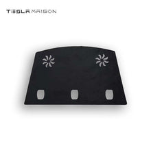 Load image into Gallery viewer, Tesla Model 3 2017-2022 Flannel Rear Dashboard Cover -Black-Tesla Model 3 (2021-2022)--Tesla Maison