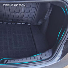 Load image into Gallery viewer, Tesla Model 3 2017-2022 Rear Trunk Sill Plate TPE Rubber Protector -Full Set-Tesla Model 3 2017-2022--Tesla Maison