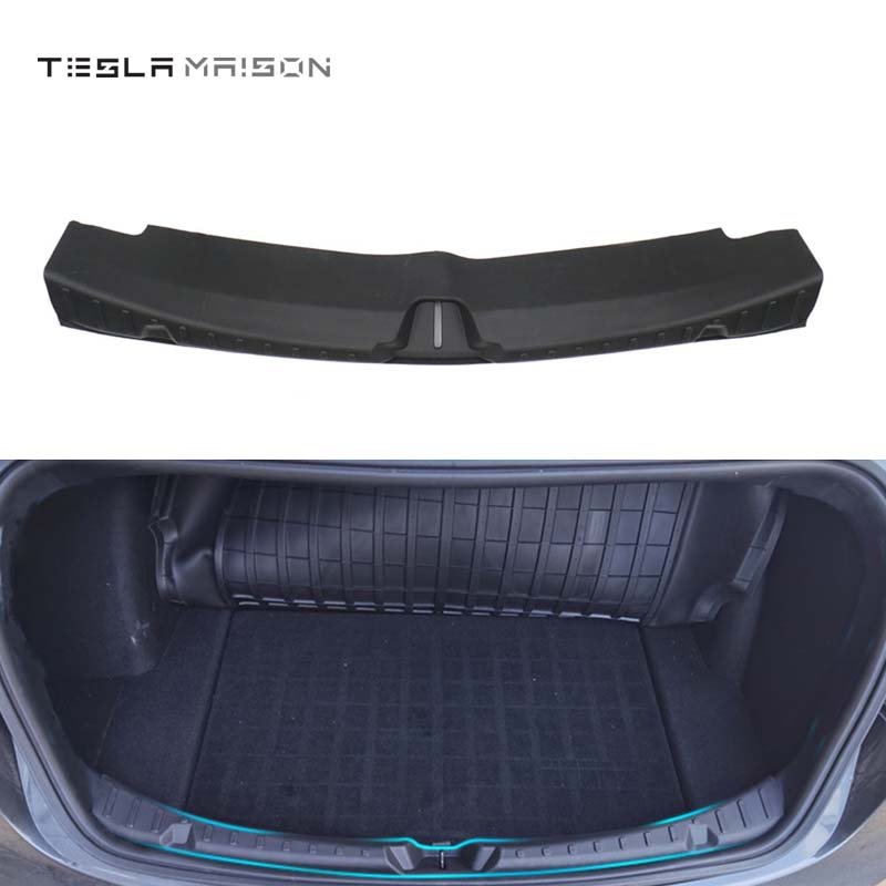Tesla Model 3 2017-2022 Rear Trunk Sill Plate TPE Rubber Protector -Full Set-Tesla Model 3 2017-2022--Tesla Maison