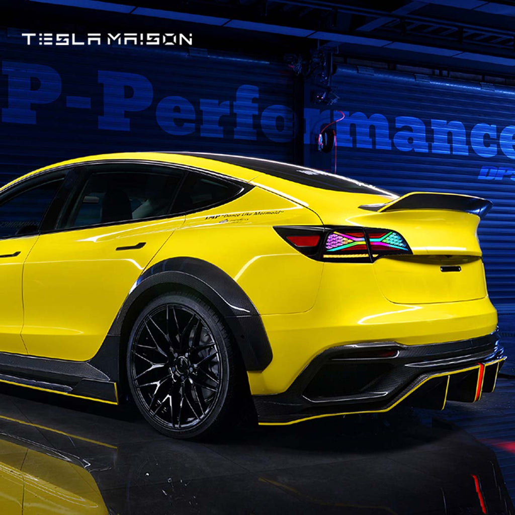 Tesla Model 3 (2017-2022) & Tesla Model Y (2020-2022) RGB TailLights DRL Animation -Tesla Model 3 (2017-2022) & Tesla Model Y(2020-2022)-American version--Tesla Maison