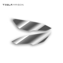 Load image into Gallery viewer, Tesla Model 3 2017-2022 TPU Headlight Tint Film Sheet Sticker -Light Control Black-Tesla Model 3 2017-2022--Tesla Maison