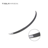 Tesla Model 3 (2017-2023) Performance Carbon Fiber Texture Performance Rear Spoiler