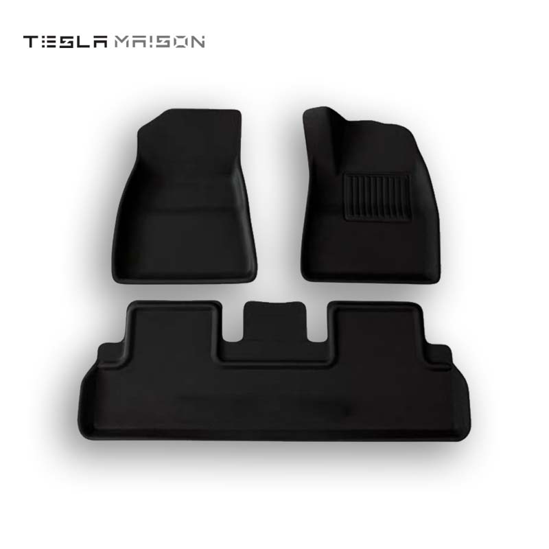 Tesla Model 3 2017-2023 XPE All Weather Floor & Trunk Mats -3pcs Mats Kit - Right Hand Drive-Tesla Model 3 (2017 - 2023)--Tesla Maison