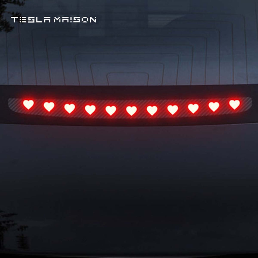Tesla Model 3 High Mounted Brake Acrylic Projection Board Decal -D-Tesla Model 3--Tesla Maison