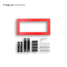 Load image into Gallery viewer, Tesla Model 3 License Plate Frame - Sleek &amp; Durable Front Holder -Red---Tesla Maison