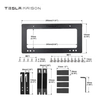 Load image into Gallery viewer, Tesla Model 3 License Plate Frame - Sleek &amp; Durable Front Holder -Red---Tesla Maison