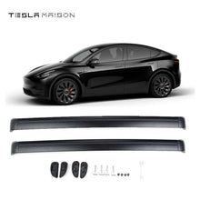 Load image into Gallery viewer, Tesla Model 3 &amp; Model Y Aluminum Roof Rack Cargo Cross Bars (Set Of 2) -Tesla Model Y (2019-2023)---Tesla Maison