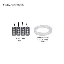 Load image into Gallery viewer, Tesla Model 3 &amp; Model Y Interior Ambient LED Strip Lights with App Controller -Set A---Tesla Maison