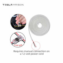 Load image into Gallery viewer, Tesla Model 3 &amp; Model Y Trunk Ambient Lights Upgrade LED Strip - 5M(16.4ft) -No charger-Red Lights--Tesla Maison