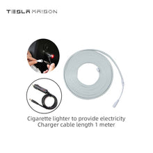 Load image into Gallery viewer, Tesla Model 3 &amp; Model Y Trunk Ambient Lights Upgrade LED Strip - 5M(16.4ft) -with charger-Red Lights--Tesla Maison