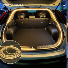 Load image into Gallery viewer, Tesla Model 3 &amp; Model Y Trunk Ambient Lights Upgrade LED Strip - 5M(16.4ft) -with charger-Red Lights--Tesla Maison