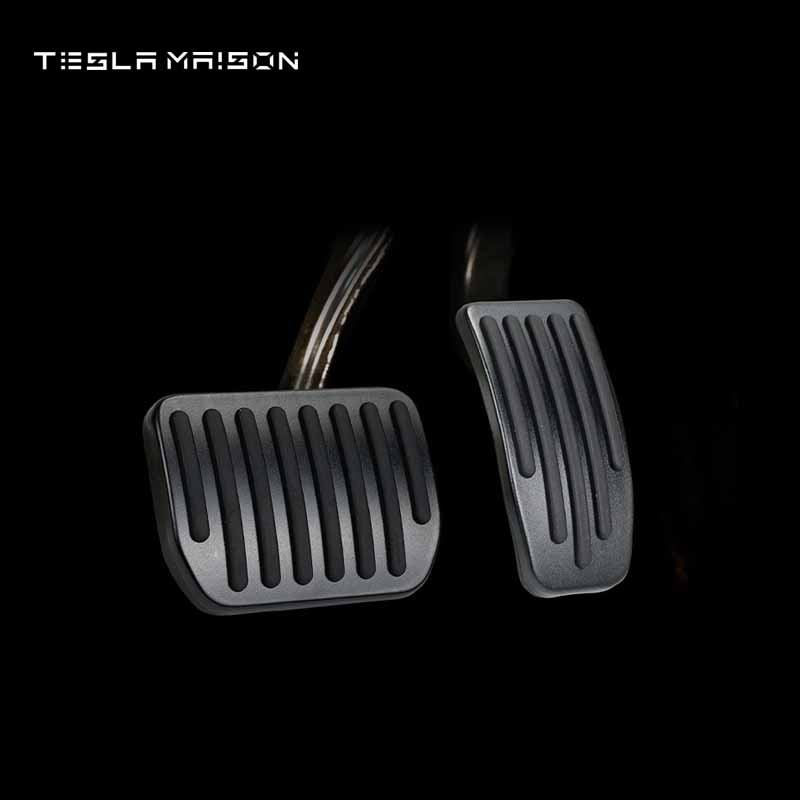 Tesla Model 3 & Tesla Model Y (2022-2023) Foot Pedal Pads Covers -Black-Tesla Model 3 & Tesla Model Y 2022 - 2023--Tesla Maison