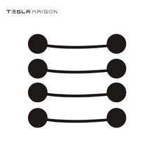 Load image into Gallery viewer, Tesla Model 3 &amp; Tesla Model Y Baymax Seat Headrest Stickers -Black-4pcs--Tesla Maison