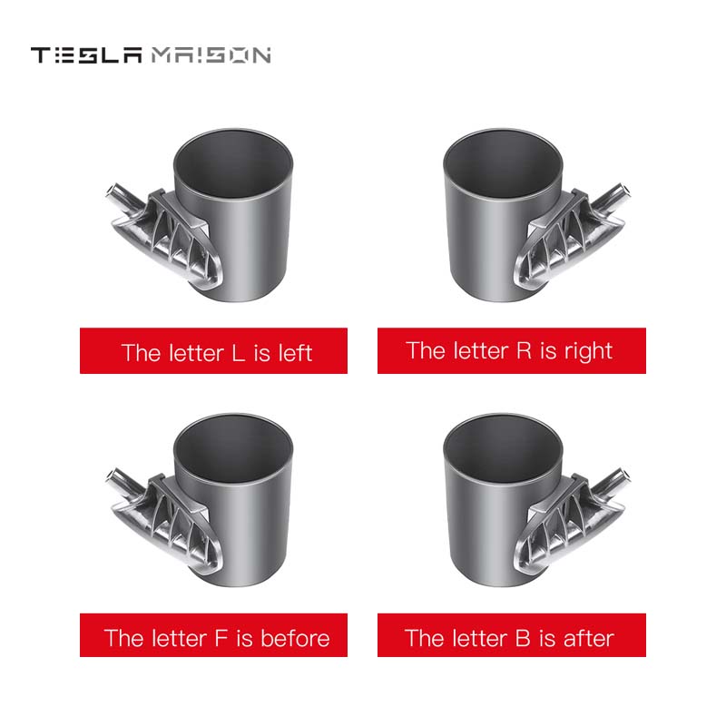 Tesla Model 3 & Tesla Model Y Car Special Door Cup Holder Set (4 Pcs) ----Tesla Maison
