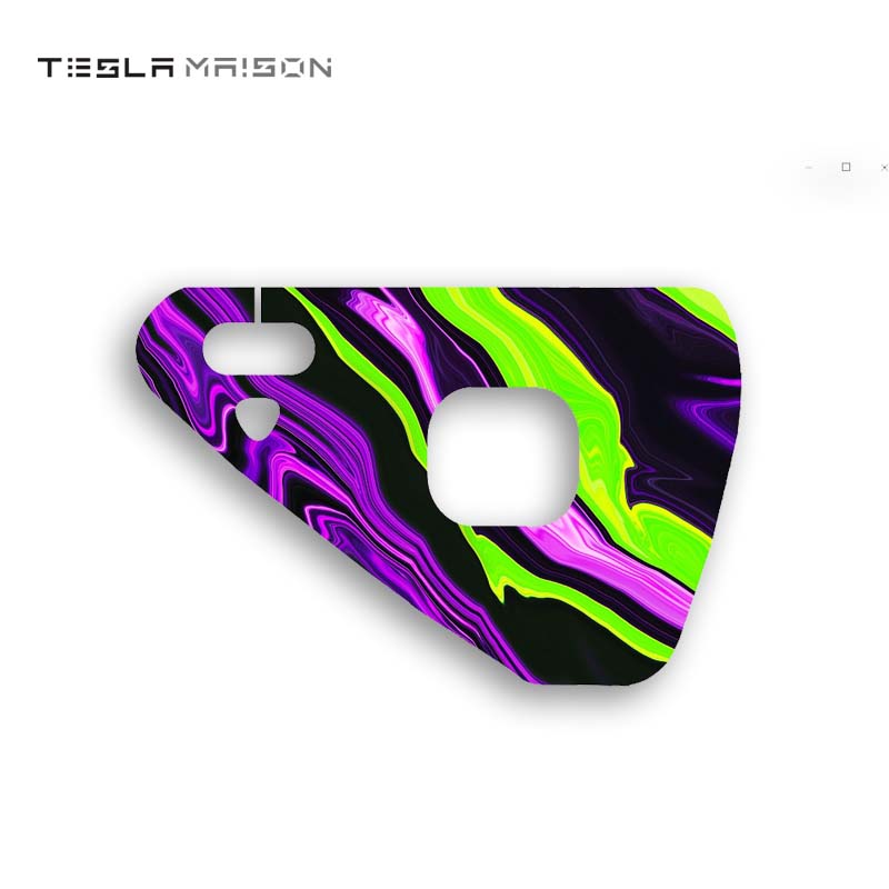 Tesla Model 3 / Tesla Model Y/ Tesla Model S Charging Port Sticker -D---Tesla Maison