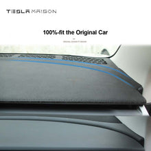 Load image into Gallery viewer, Tesla Model 3/Y 2021-2022 Microfiber Dashboard Cover -With Logo---Tesla Maison