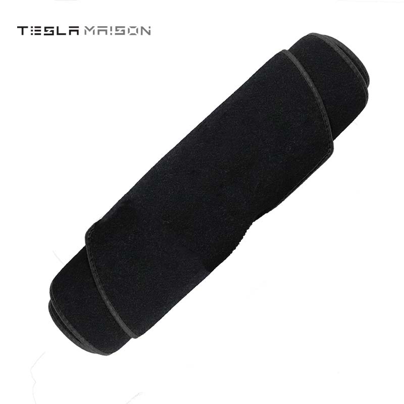 Tesla Model S 2013 - 2022 Polyester Front Dashboard Cover -Black Edge-Left Hand Drive--Tesla Maison