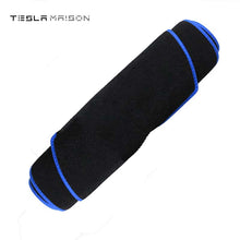 Load image into Gallery viewer, Tesla Model S 2013 - 2022 Polyester Front Dashboard Cover -Blue Edge-Left Hand Drive--Tesla Maison