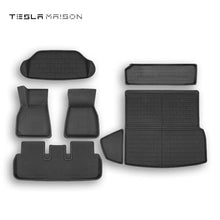 Load image into Gallery viewer, Tesla Model S 2021-2022 Rugged All Weather XPE Floor Mats -Full Set Mats-Tesla Model S (2021-2022)-Left Hand Drive-Tesla Maison