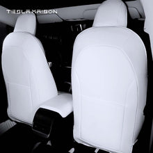 Load image into Gallery viewer, Tesla Model S Premium Nappa Leather Seat Cover -White-Tesla Model S Full Surround Seat Covers-7 Seats-Tesla Maison