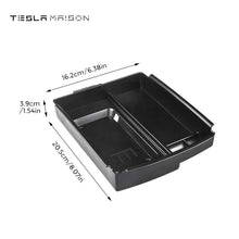 Load image into Gallery viewer, Tesla Model S/X 2016-2020 Console Organizer With Wireless Charger ----Tesla Maison