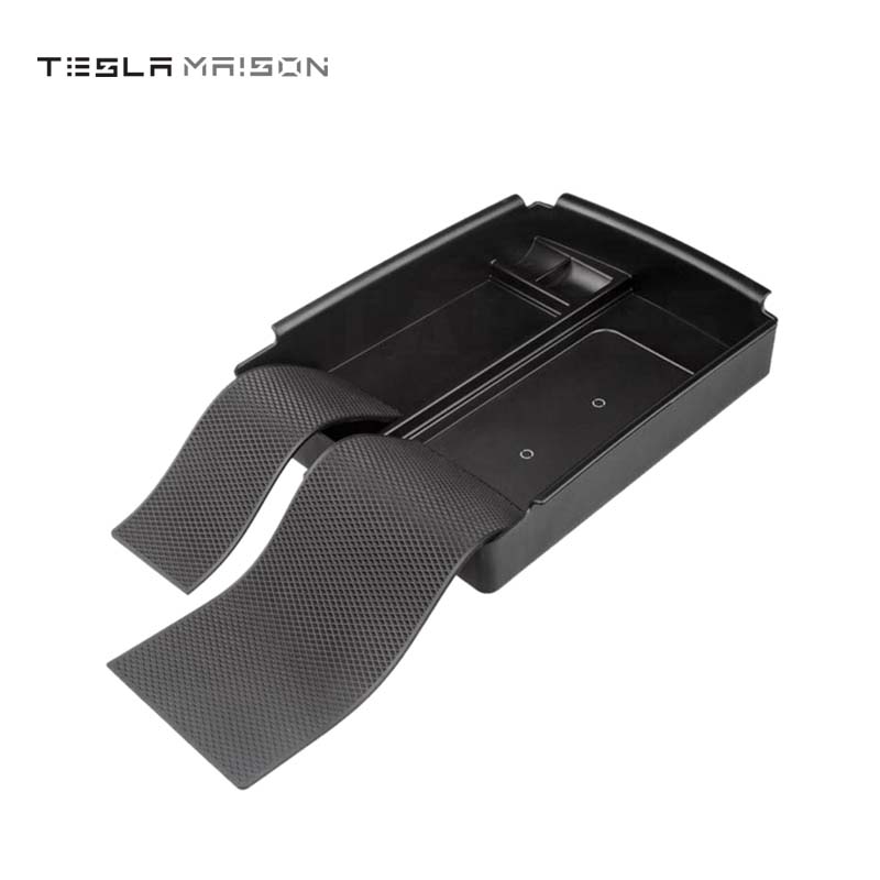 Tesla Model S/X 2016-2020 Console Organizer With Wireless Charger ----Tesla Maison