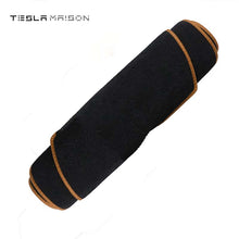 Load image into Gallery viewer, Tesla Model X 2016 - 2022 Polyester Front Dashboard Cover -Brown Edge-Left Hand Drive--Tesla Maison
