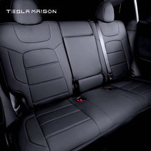 Load image into Gallery viewer, Tesla Model X Premium Nappa Leather Seat Cover -Black-7 Seats-Tesla Model S Full Surround Seat Covers-Tesla Maison