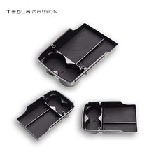Load image into Gallery viewer, Tesla Model X/S Console Storage Organizer With Cup Holders ----Tesla Maison